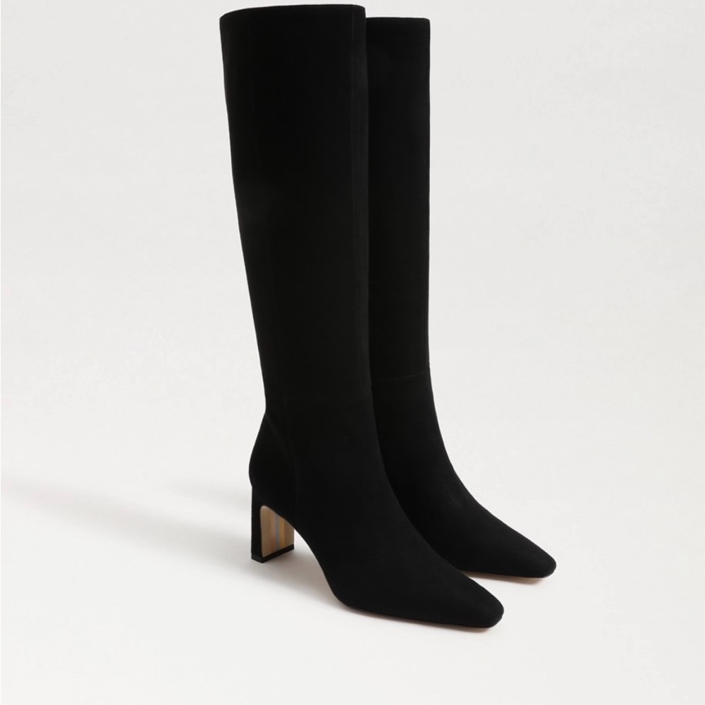 Sam Edelman Black Heeled Boots